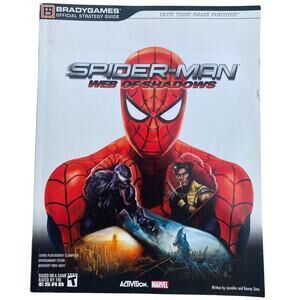 Spider-Man Web of Shadows Strategy Guide Brady Games 2008